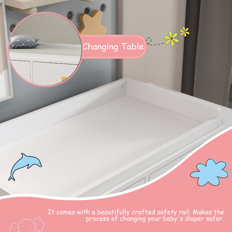 Sola Changing Table Dresser